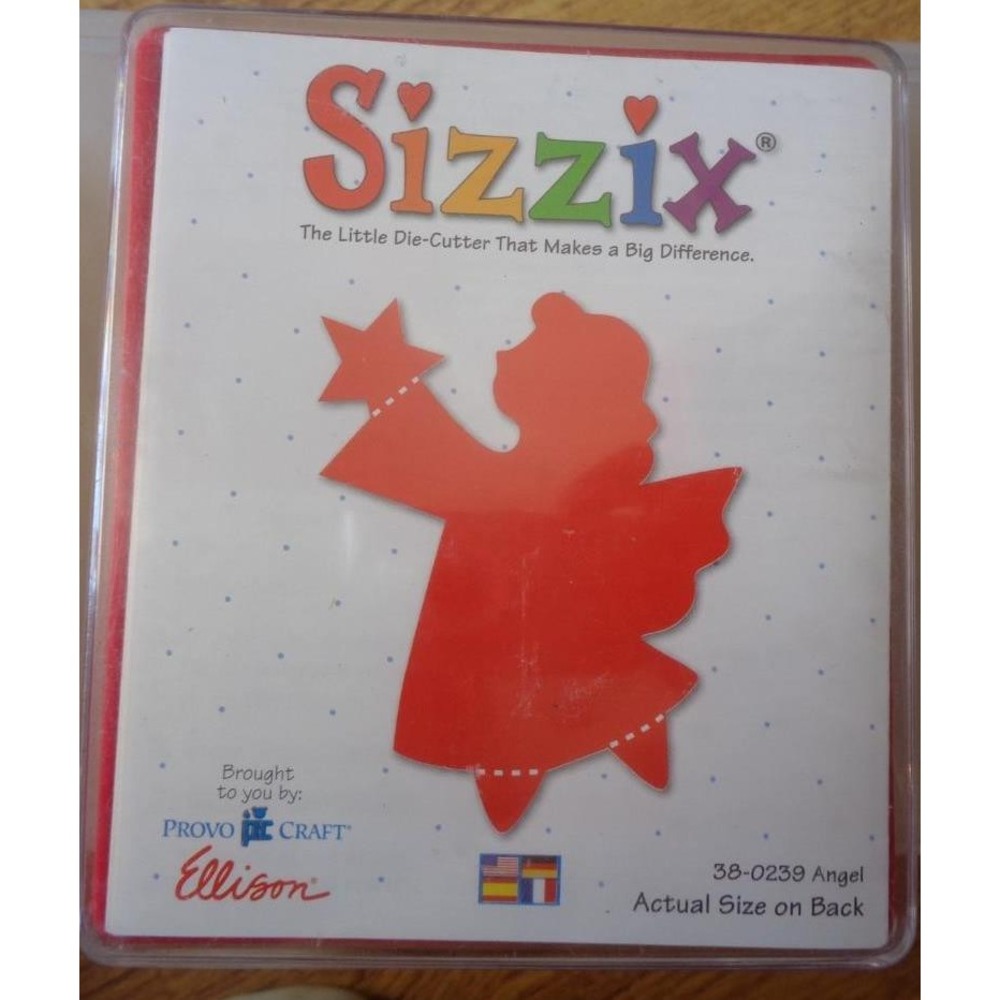Sizzix Die Cutter 38-0239 Angel